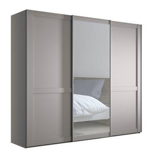 Schwebetürenschrank Marlow Taupe - Breite: 250 cm - 1 Spiegeltür