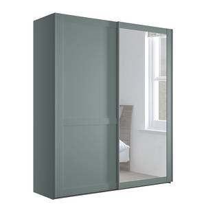 Schwebetürenschrank Marlow Lindgrün - Breite: 150 cm - 1 Spiegeltür