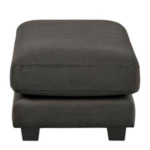 Gestoffeerde hocker Renera Corduroy Licia: Antracietkleurig