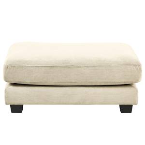 Polsterhocker Renera Cordstoff Licia: Creme