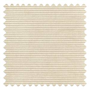 Polsterhocker Renera Cordstoff Licia: Creme