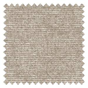 Gestoffeerde hocker Ginzo Chenille Gelia: Taupe