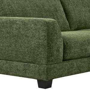 3-Sitzer Sofa Renera Chenille Leyla: Olivgrün - Breite: 224 cm