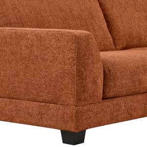 3-Sitzer Sofa Renera Chenille Leyla: Terracotta - Breite: 224 cm