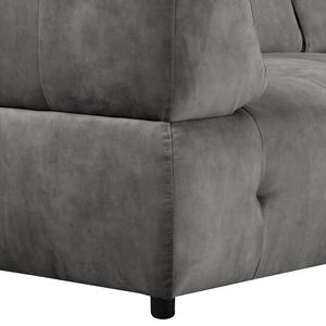 3-Sitzer Sofa Ginzo Samt Adela: Hellgrau