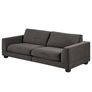 3-Sitzer Sofa Renera Cordstoff Licia: Anthrazit - Breite: 224 cm