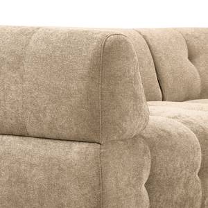 3-Sitzer Sofa Ginzo Webstoff Stormy: Beige