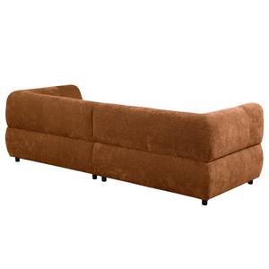 3-Sitzer Sofa Ginzo Webstoff Stormy: Rostbraun