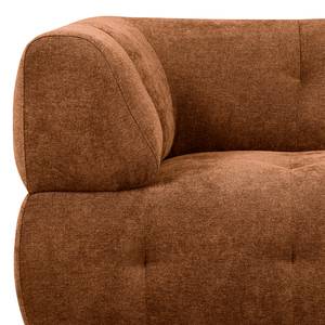 3-Sitzer Sofa Ginzo Webstoff Stormy: Rostbraun