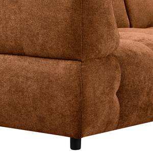 3-Sitzer Sofa Ginzo Webstoff Stormy: Rostbraun