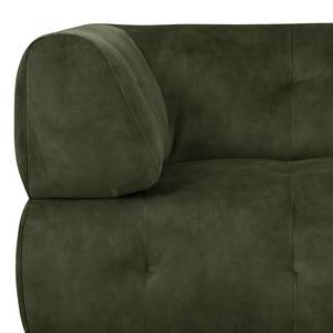 3-Sitzer Sofa Ginzo Samt Adela: Antikgrün