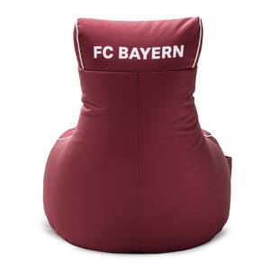 Sitzsack Swing FC Bayern München Polyester - Weinrot / Weiß