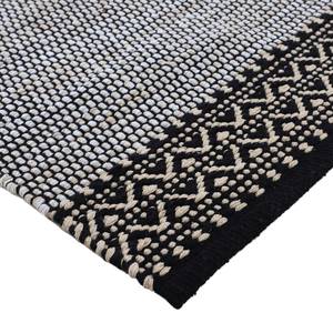 Tapis Kelim Mia Coton - Réversible - Beige - 80 x 150 cm