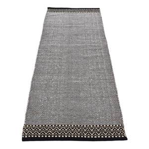 Tapis de couloir Kelim Mia Coton - Réversible - Beige - 80 x 350 cm