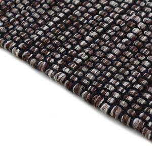 Tapis Kelim Mia Coton - Réversible - Marron - 120 x 170 cm