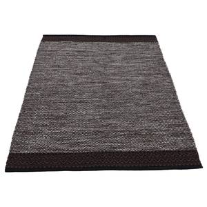 Tapis Kelim Mia Coton - Réversible - Marron - 140 x 200 cm