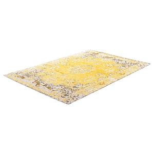 Kurzflorteppich Funky Orient Kirman Polyester / Baumwolle - Gold - 290 x 400 cm