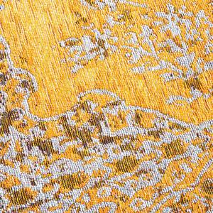 Kurzflorteppich Funky Orient Kirman Polyester / Baumwolle - Gold - 290 x 400 cm