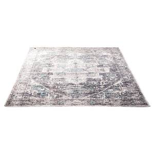 Kurzflorteppich Funky Orient Kirman Polyester / Baumwolle - Grau - 290 x 400 cm