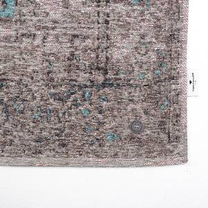 Kurzflorteppich Funky Orient Kirman Polyester / Baumwolle - Grau - 290 x 400 cm