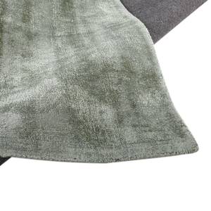 Kurzflorteppich Shine Viskose - Olivgrün - 250 x 300 cm