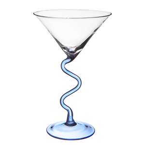 Martiniglas CANTARE glas - Blauw