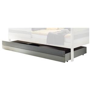 Houten bedlade Okraa massief pijnboomhout - grijs/beige