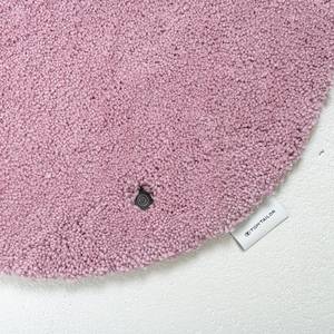 Badmat Cozy Bath Uni Rond polyester - roze - Roze - 60 x 60 cm