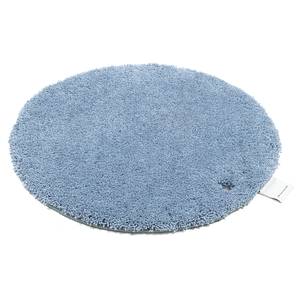 Tappeto da bagno rotondo Cozy Bath Uni Blu chiaro - Celeste chiaro - 90 x 90 cm