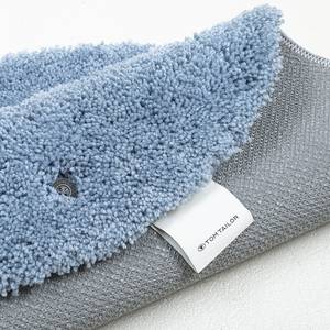 Tapis de bain Cozy Bath Uni rond Polyester - Bleu clair - Bleu clair - 90 x 90 cm