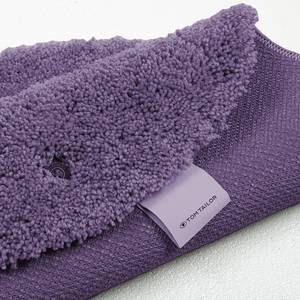 Tapis de bain Cozy Bath Uni rond Polyester - Violet - Mauve - 60 x 60 cm