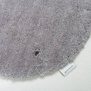 Badmat Cozy Bath Uni Rond polyester - grijs - Grijs - 90 x 90 cm