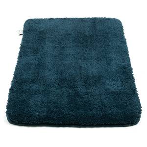 Tapis de bain Cozy Bath Uni Polyester - Bleu pétrole - Bleu pétrole - 60 x 100 cm