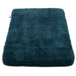 Tapis de bain Cozy Bath Uni Polyester - Bleu pétrole - Bleu pétrole - 70 x 120 cm