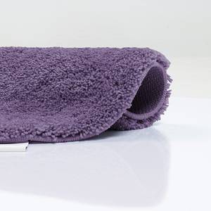 Tapis de bain Cozy Bath Uni rond Polyester - Violet - Mauve - 90 x 90 cm
