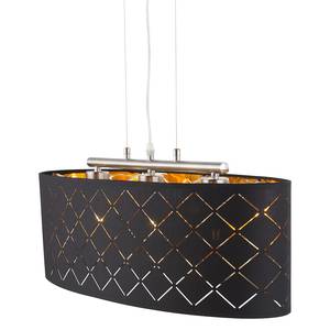 Lampada a sospensione LED Clarke A Tessuto misto / Ferro - 3 punto luce