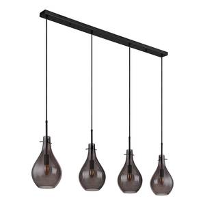 Hanglamp Torsbreen gekleurd glas/ijzer - Aantal lichtbronnen: 4