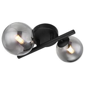 LED-wandlamp Riha gekleurd glas/ijzer - 2 lichtbronnen