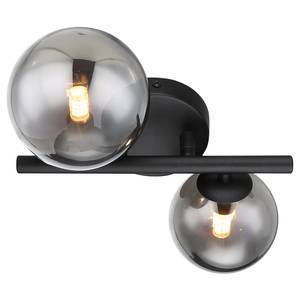 LED-wandlamp Riha gekleurd glas/ijzer - 2 lichtbronnen