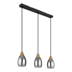 Hanglamp Reid type A gekleurd glas/ijzer - 3 lichtbronnen