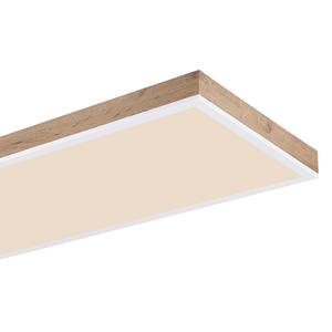 Lampada da soffitto a LED Doro M Vetro acrilico / Alluminio - 1 punto luce - Profondità: 120 cm