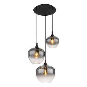 Suspension Maxy - Type A Verre coloré / Fer - Nb d'ampoules : 3