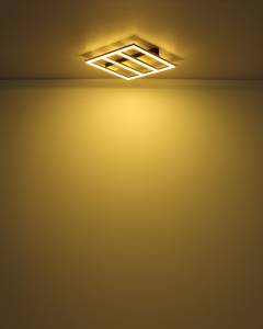 Lampada da soffitto a LED Froomy Vetro acrilico / Alluminio - 1 punto luce - Larghezza: 60 cm