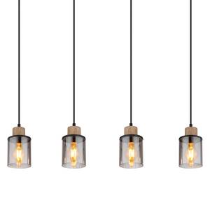 Suspension Reid - Type C Verre coloré / Fer - Nb d'ampoules : 4