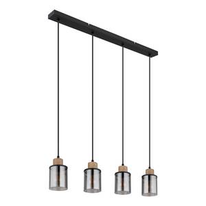 Suspension Reid - Type C Verre coloré / Fer - Nb d'ampoules : 4