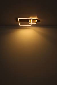 Lampada da soffitto a LED Vanni B Vetro acrilico / Alluminio - 1 punto luce - Bianco