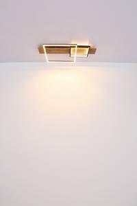 Lampada da soffitto a LED Vanni B Vetro acrilico / Alluminio - 1 punto luce - Bianco