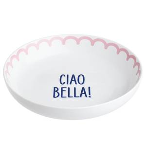Pastateller VACANZA Ciao Bella Porzellan - Mehrfarbig