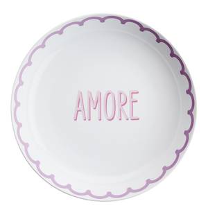 Assiette à pâtes VACANZA Amore Porcelaine - Multicolore