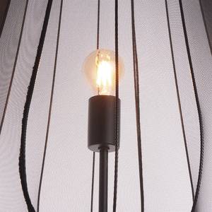 Lampadaire AMAL Fer / Polyester - 1 ampoule - Noir